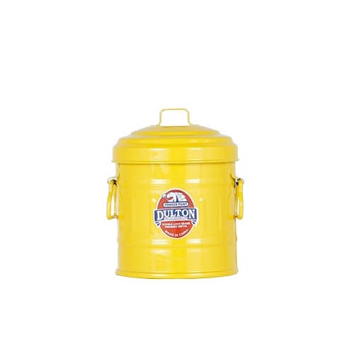 MICRO GARBAGE CAN YELLOW