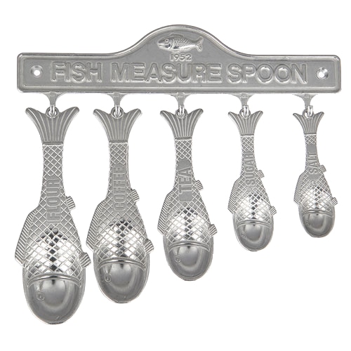 ALUMINUM FISH MEASURING SPOON SET