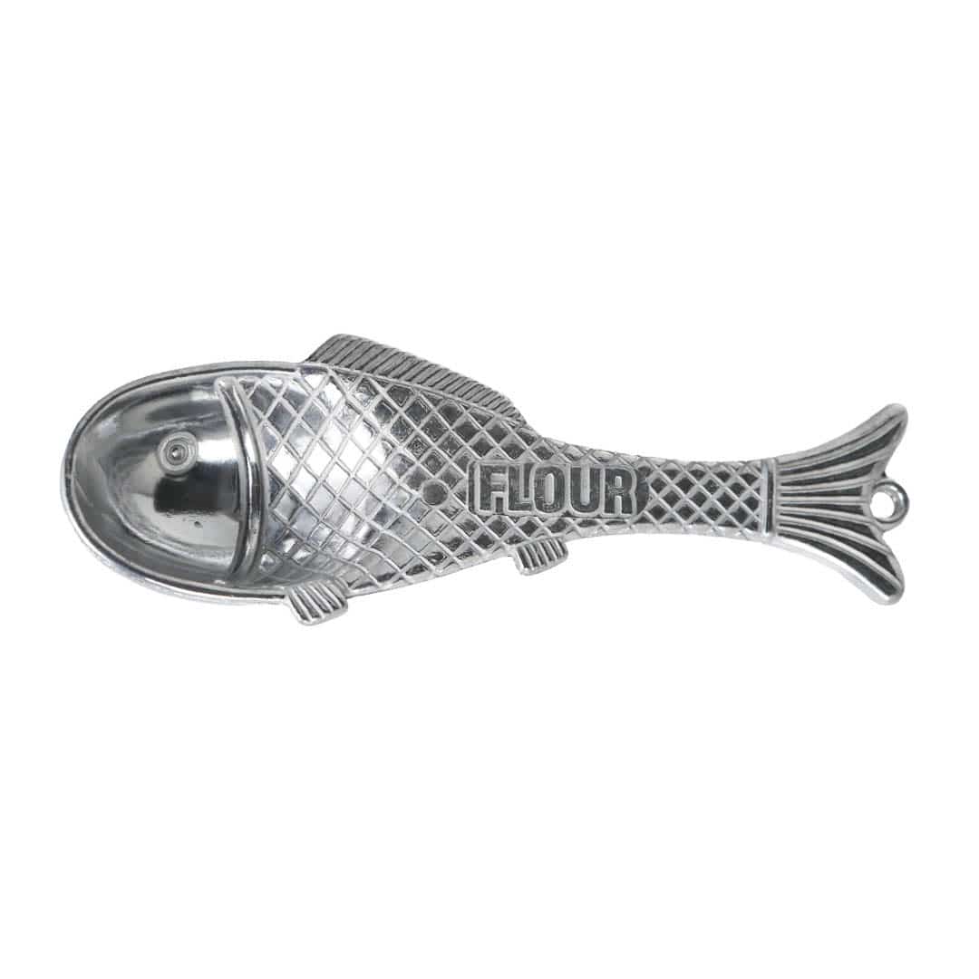 ALUMINUM FISH MEASURING SPOON FLOUR