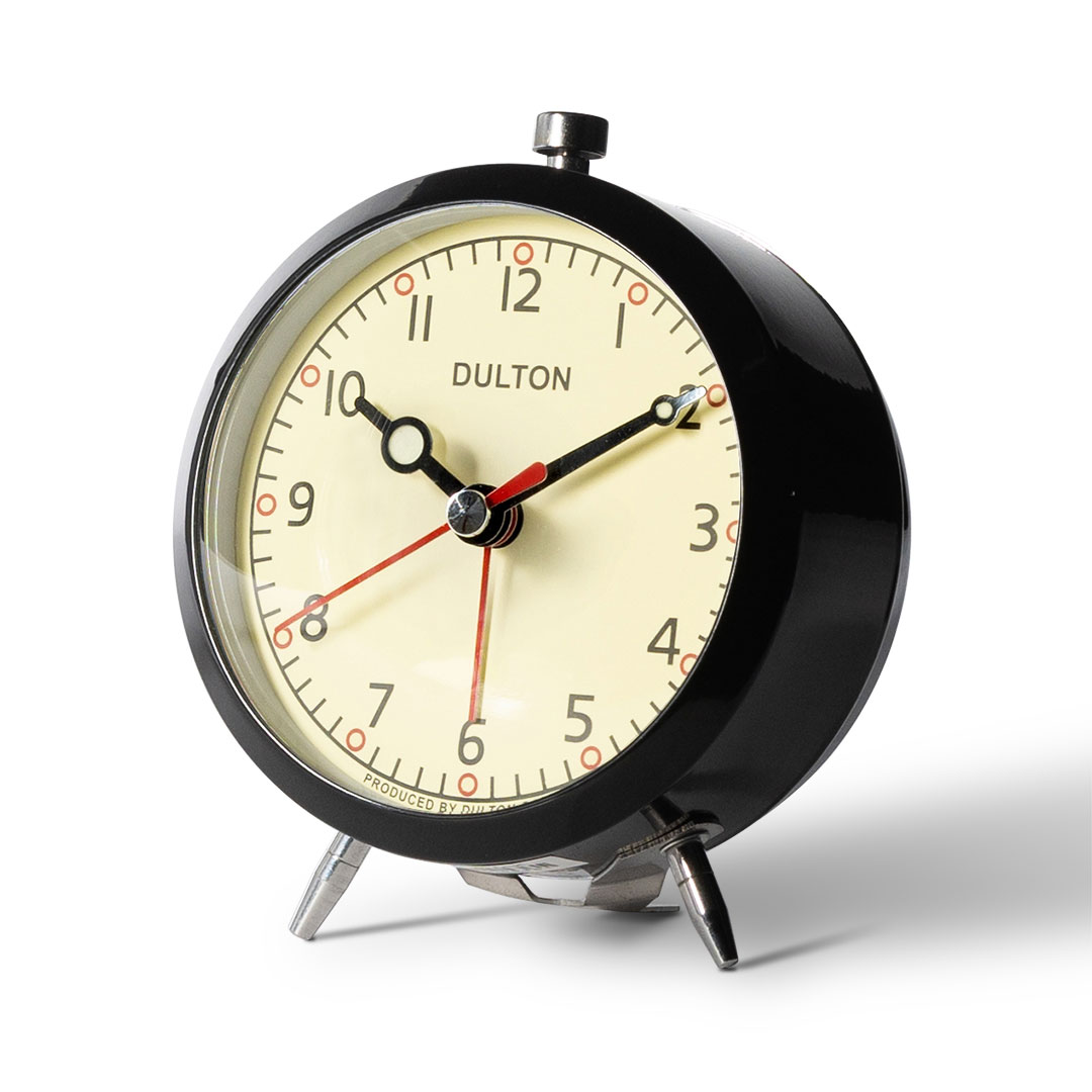 ALARM CLOCK BLACK