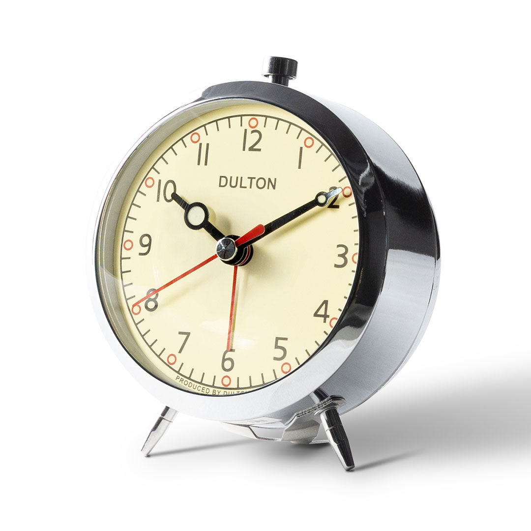 ALARM CLOCK CHROME
