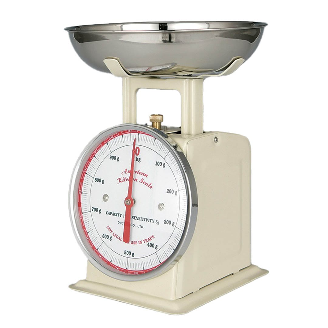 AMERICAN KITCHEN SCALE IVORY