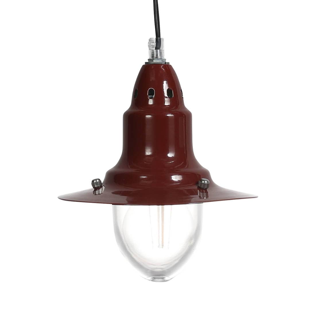 PENDANT LAMP BRICK BROWN