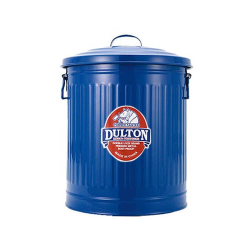 MINI GARBAGE CAN BLUE M