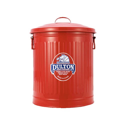 MINI GARBAGE CAN RED M