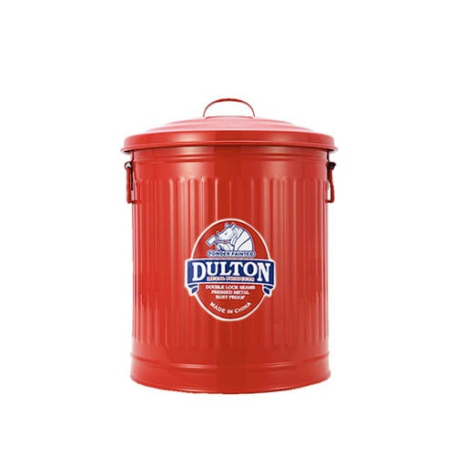 MINI GARBAGE CAN RED-S