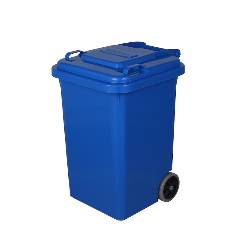 PLASTIC TRASH CAN 45L BLUE