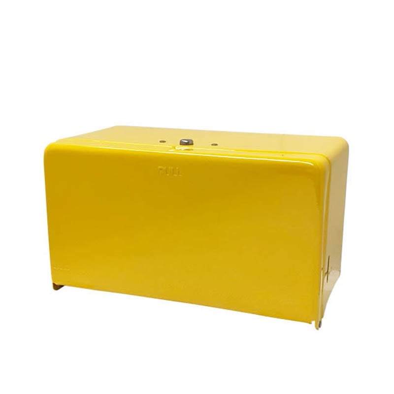 TISSUE DISPENSER YELLOW