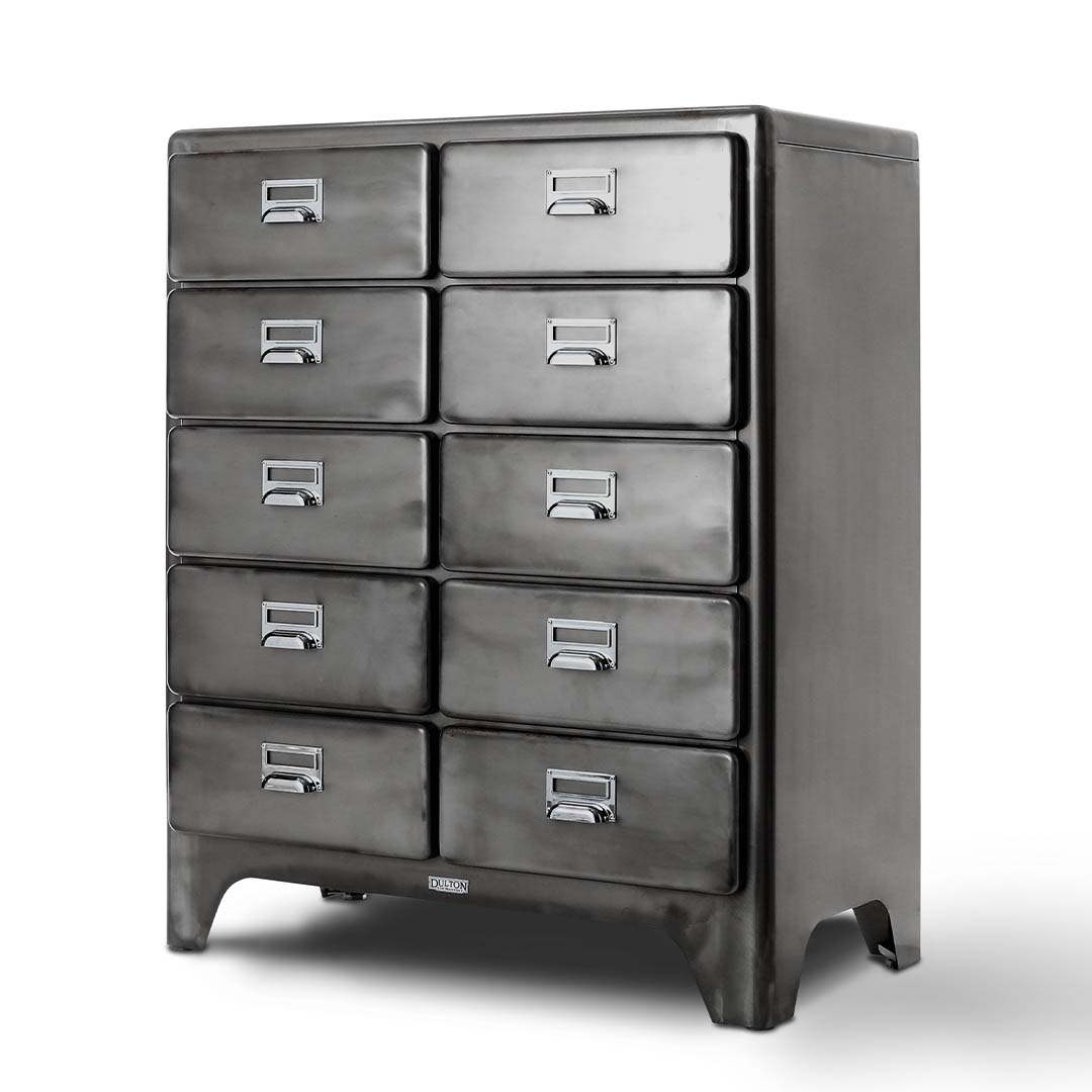 2 COLUMNS BY 5 DRAWERS RAW
