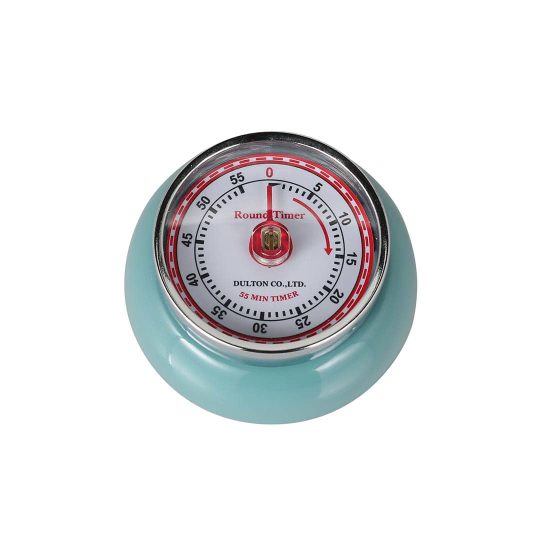 KITCHEN TIMER WITH MAGNET GRAY GREEN