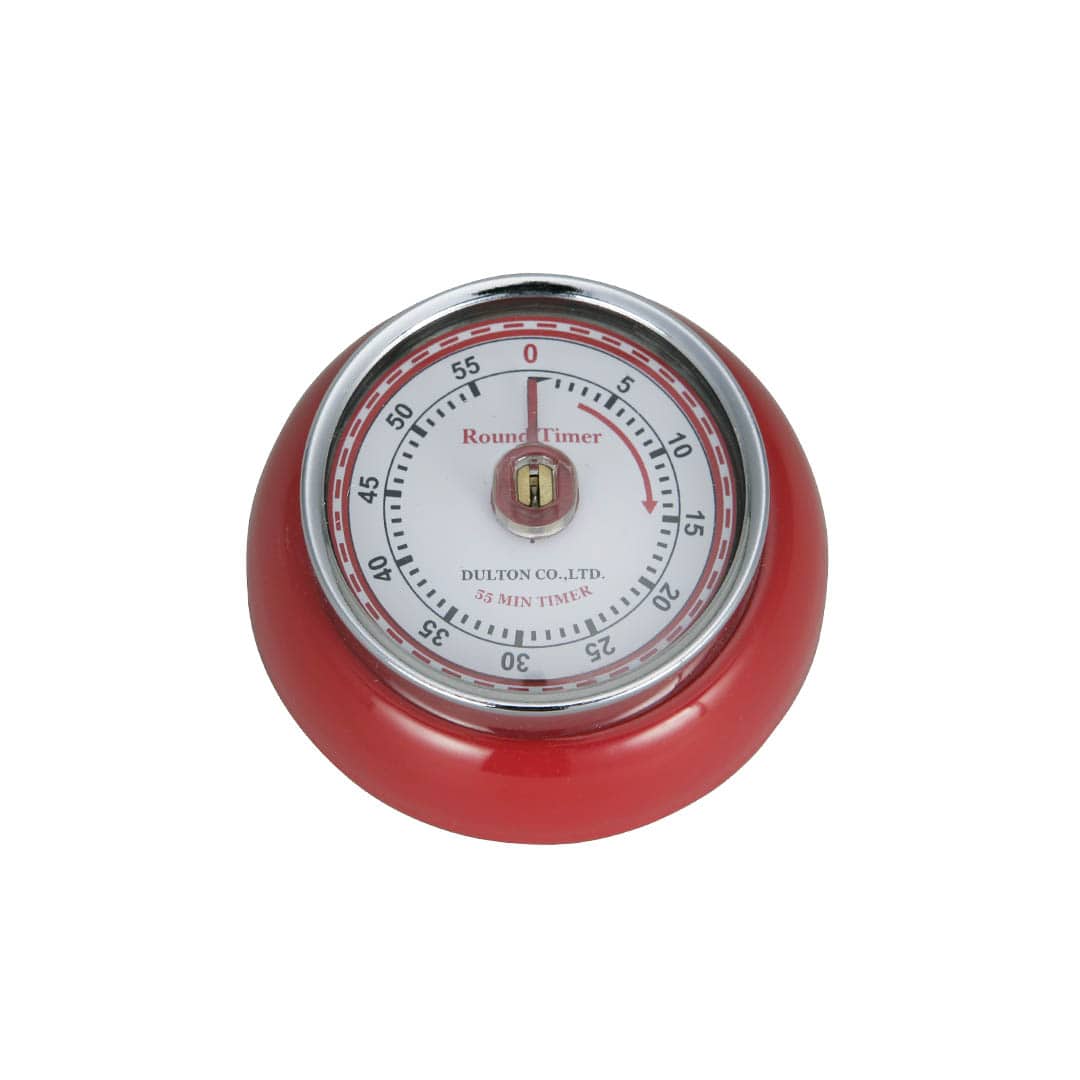 KITCHEN TIMER WITH MAGNET RED