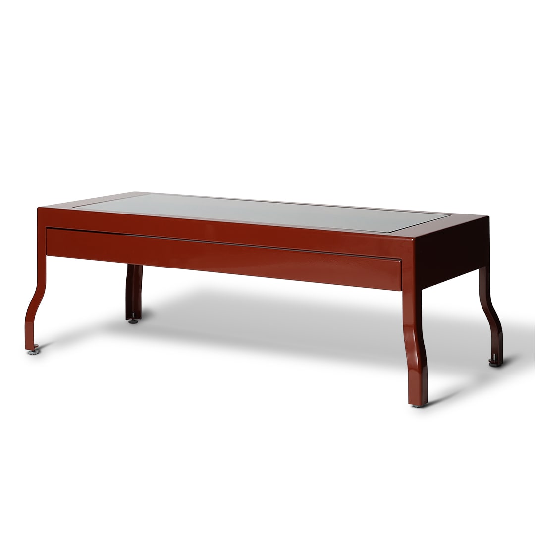 LOW TABLE 120 BRICK BROWN