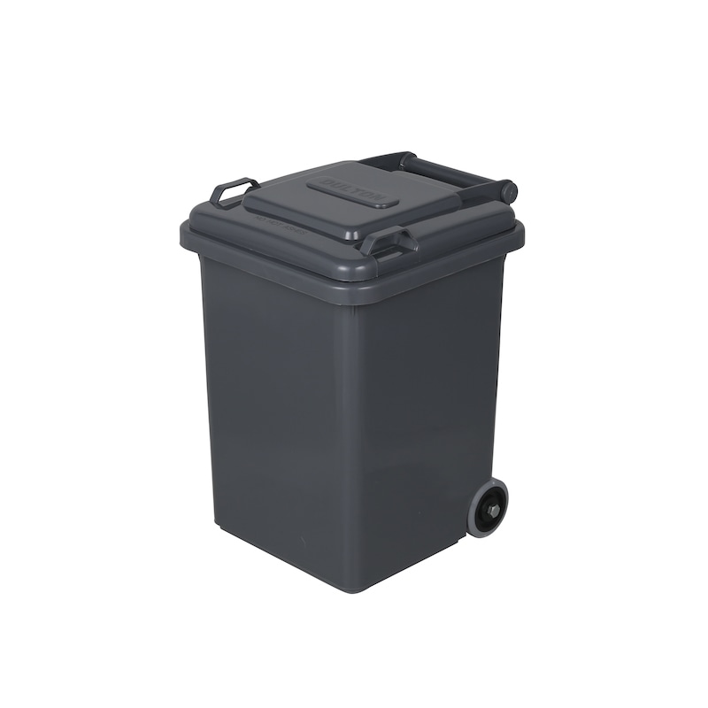 PLASTIC TRASH CAN 18L GRAY