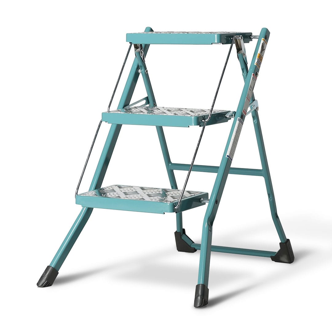 FOLDING 3 STEPS GRAY GREEN