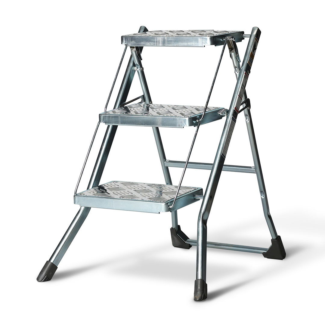 FOLDING 3 STEPS GALVANIZED
