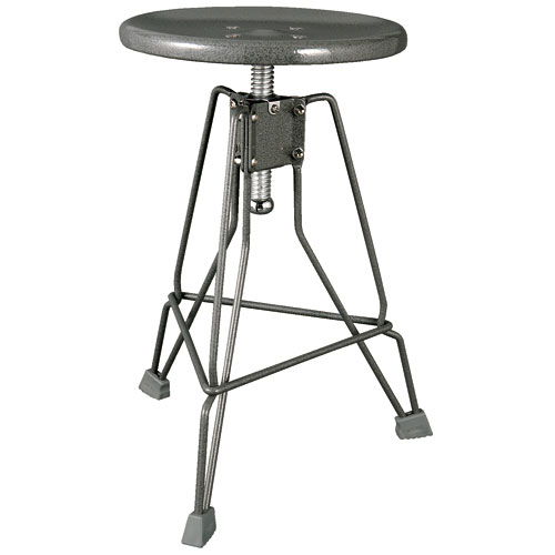 STOOL "CLIPPER II" HAMMERTONE GRAY