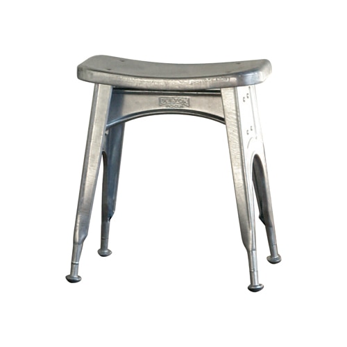 KITCHEN STOOL  GALVANIZED