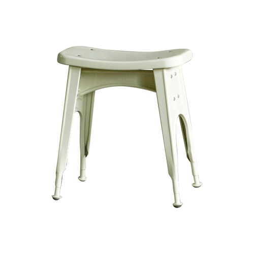 KITCHEN STOOL  IVORY