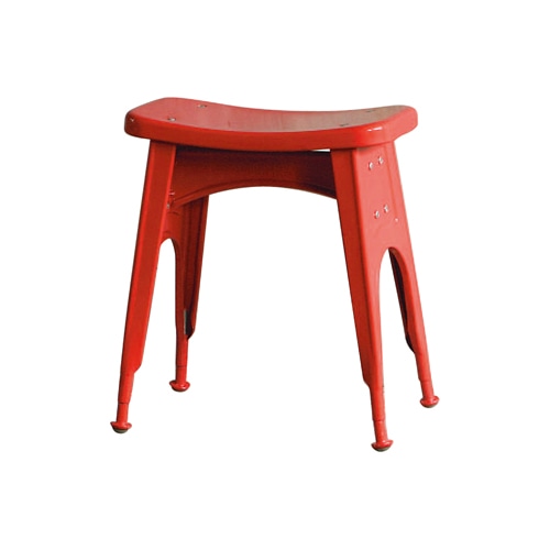 KITCHEN STOOL RED