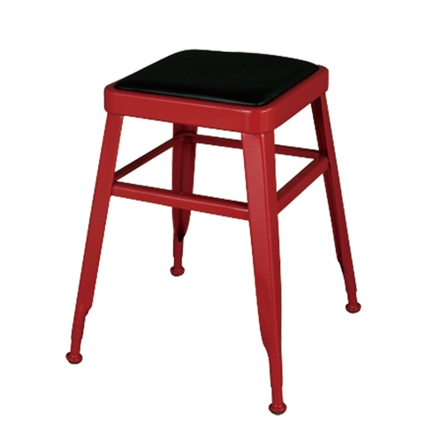 LIGHT-45 STOOL  RED