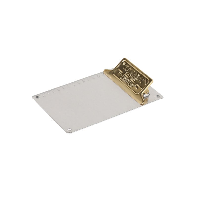 METAL CLIP BOARD A6 BRASS