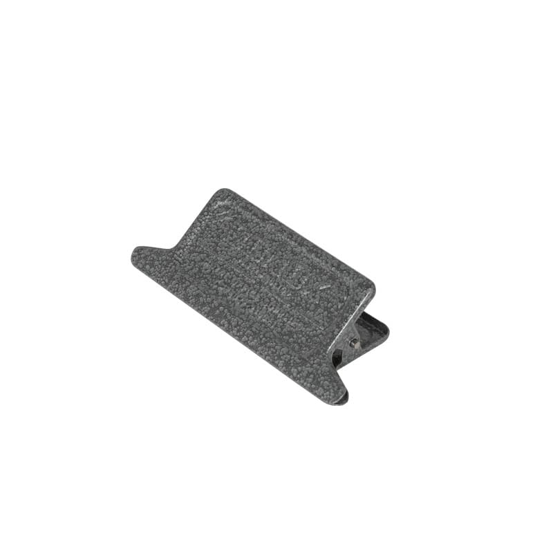 METAL CLIP HAMMERTONE GRAY