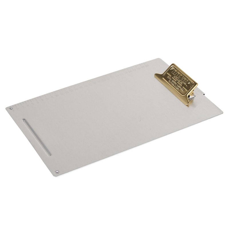 METAL CLIP BOARD A4 BRASS