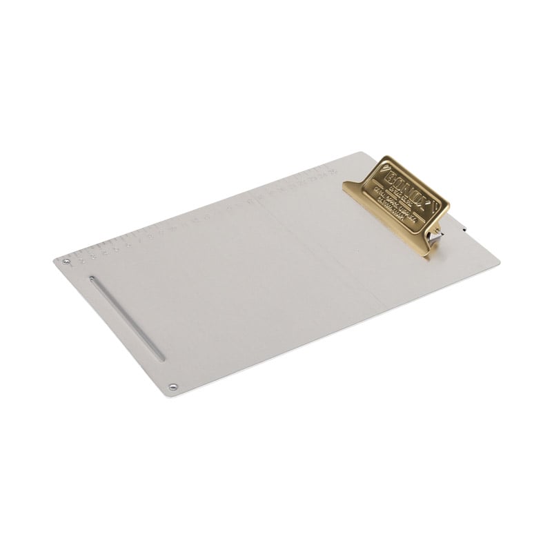 METAL CLIP BOARD B5 BRASS