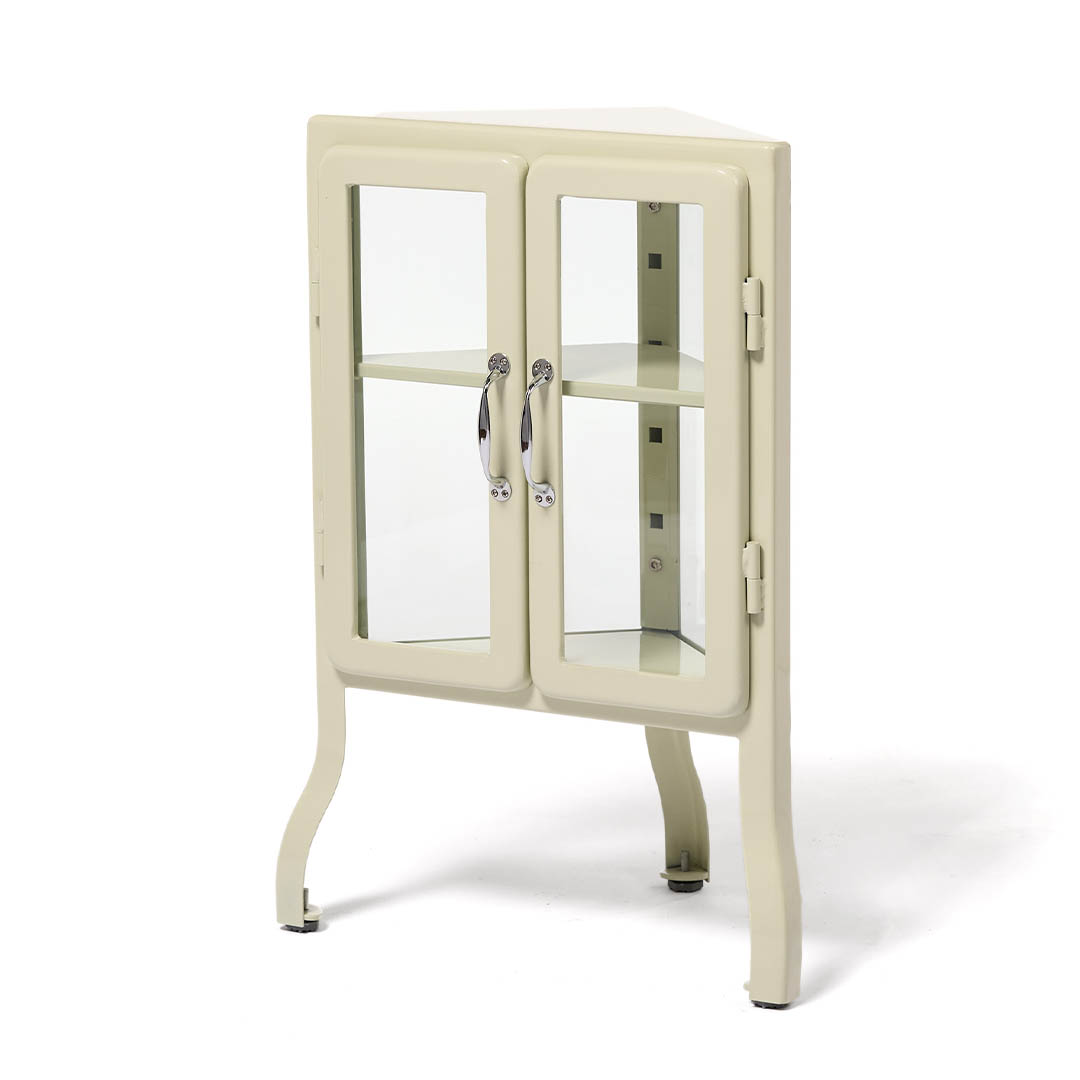 MINI TRIANGLE CABINET H660 IVORY