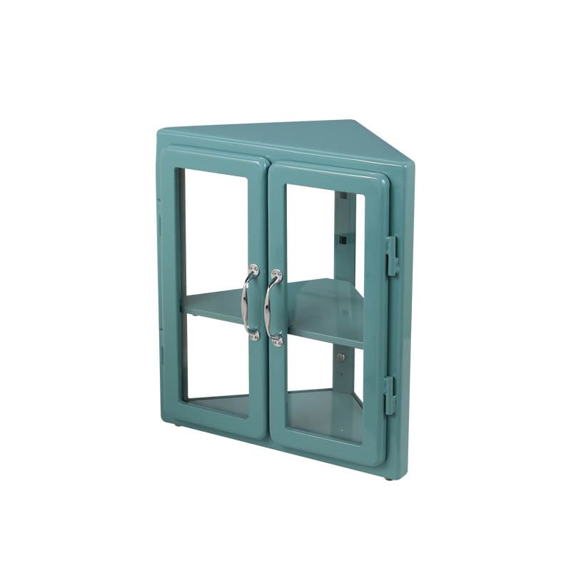 MINI TRIANGLE CABINET GRAY GREEN