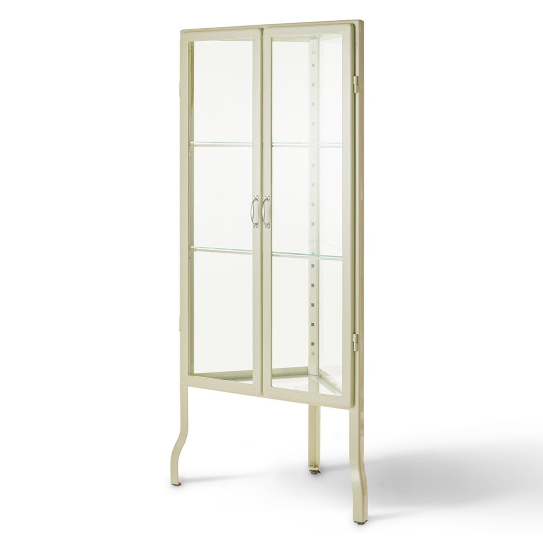 TRIANGLE CABINET IVORY