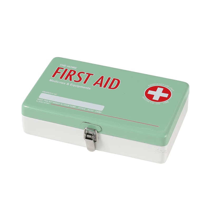 UTILITY BOX "FIRST AID" MINT GREEN