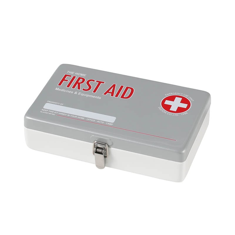 UTILITY BOX ''FIRST AID'' SILVER