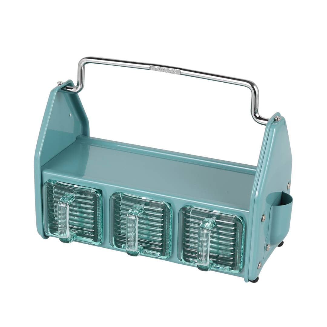 TABLE ORGANIZER GRAY GREEN