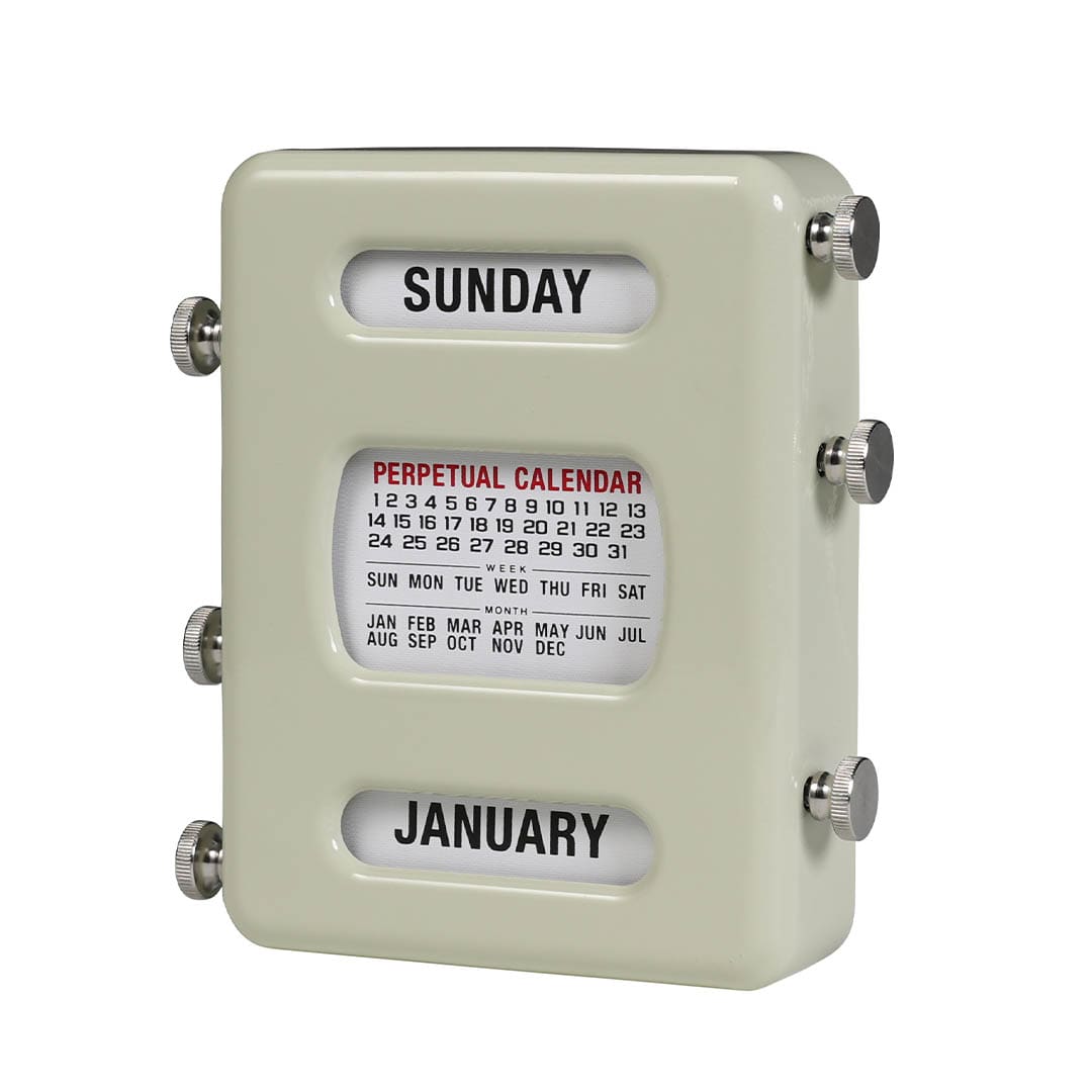 PERPETUAL CALENDAR IVORY