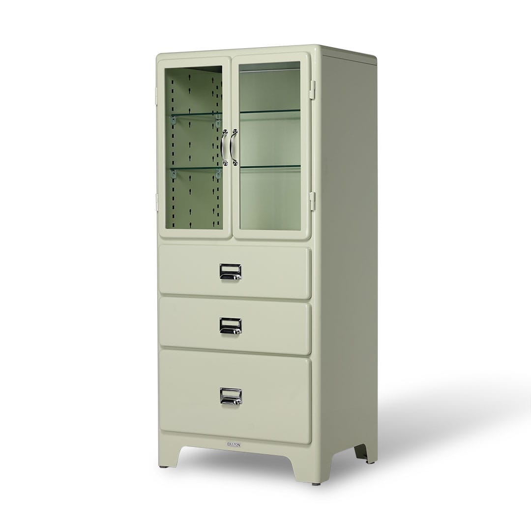 BAR STORAGE CABINET IVORY