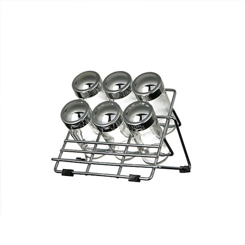 6 BOTTLE SPICE RACK