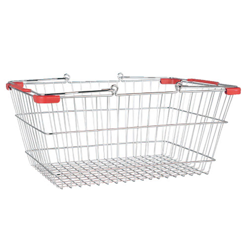 MARKET BASKET S CHROME/RED