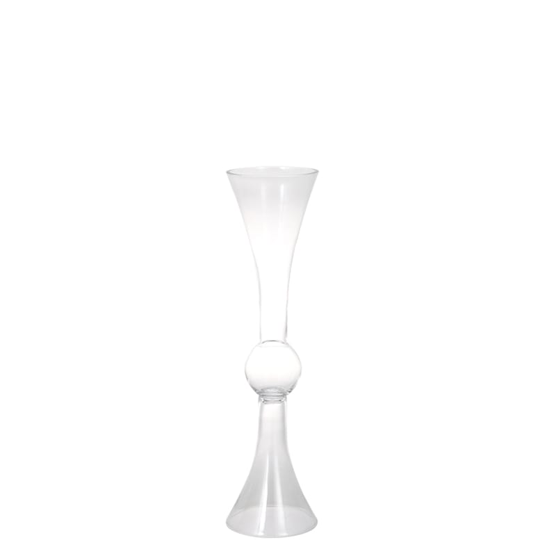 GLASS VASE AMBOS A