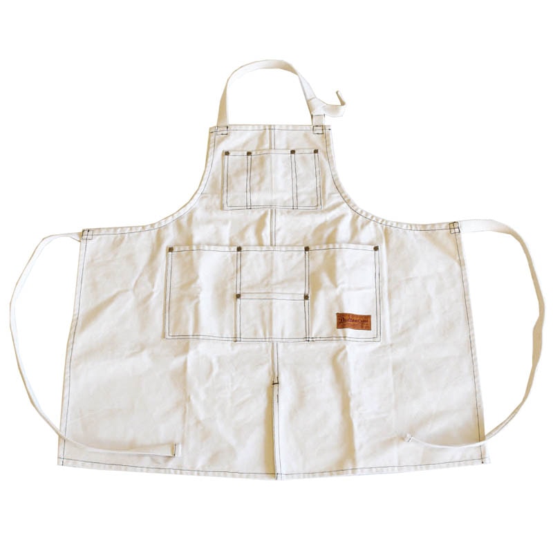 "MW" WORK APRON NATURAL