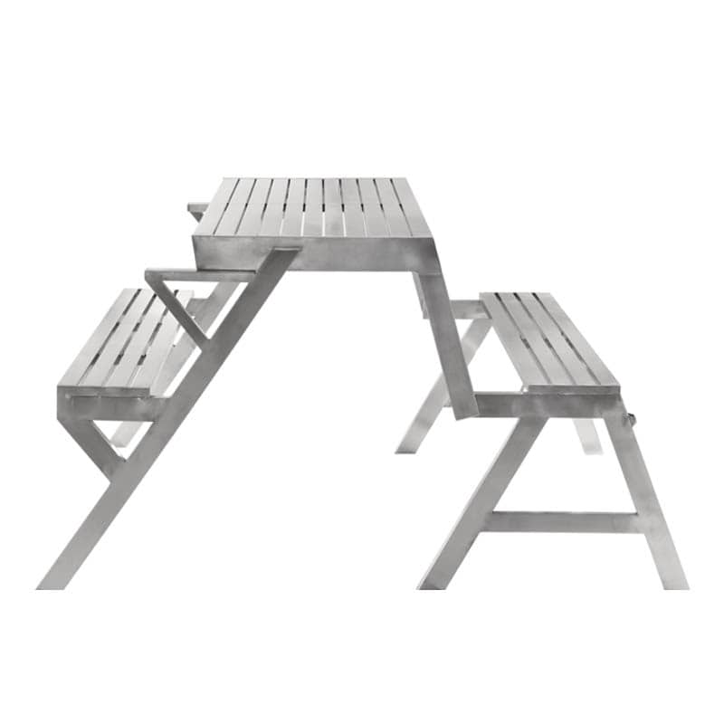 STAINLESS TABLE & BENCH DOUBLE