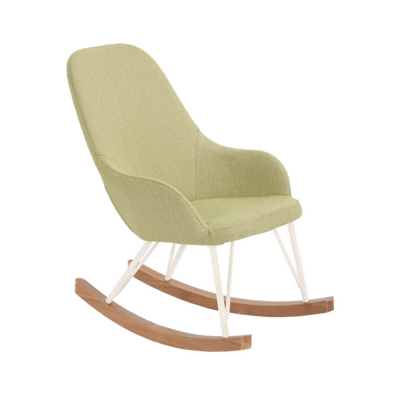 ROCKING CHAIR S HERRINGBONE MUSTARD