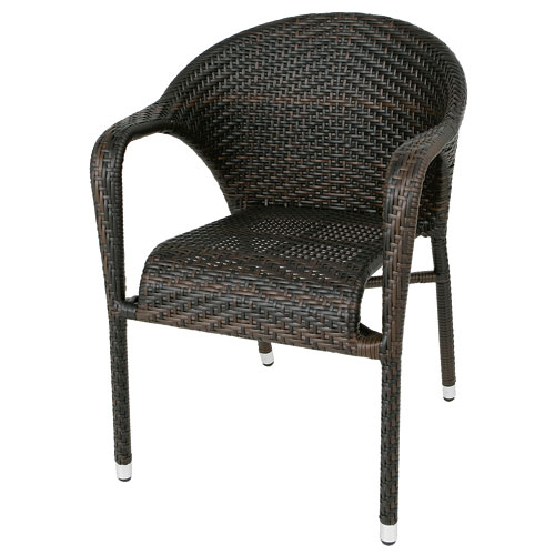 WEAVING CHAIR BROWN