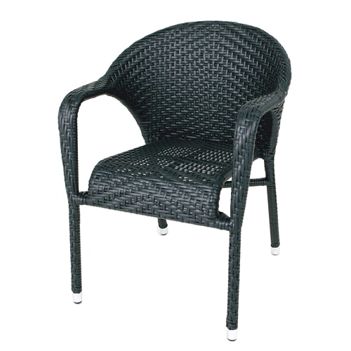 WEAVING CHAIR BLACK
