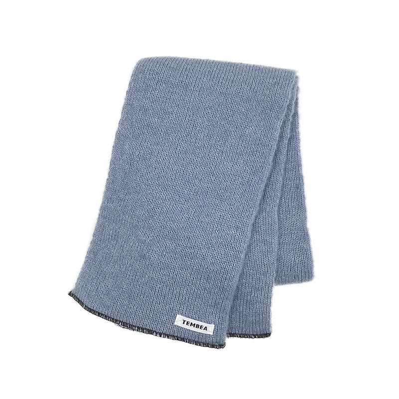 MUFFLER LIGHT BLUE