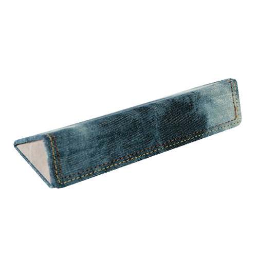 DENIM GLASSES CASE D.BL