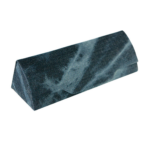 DENIM GLASSES CASE D.BL