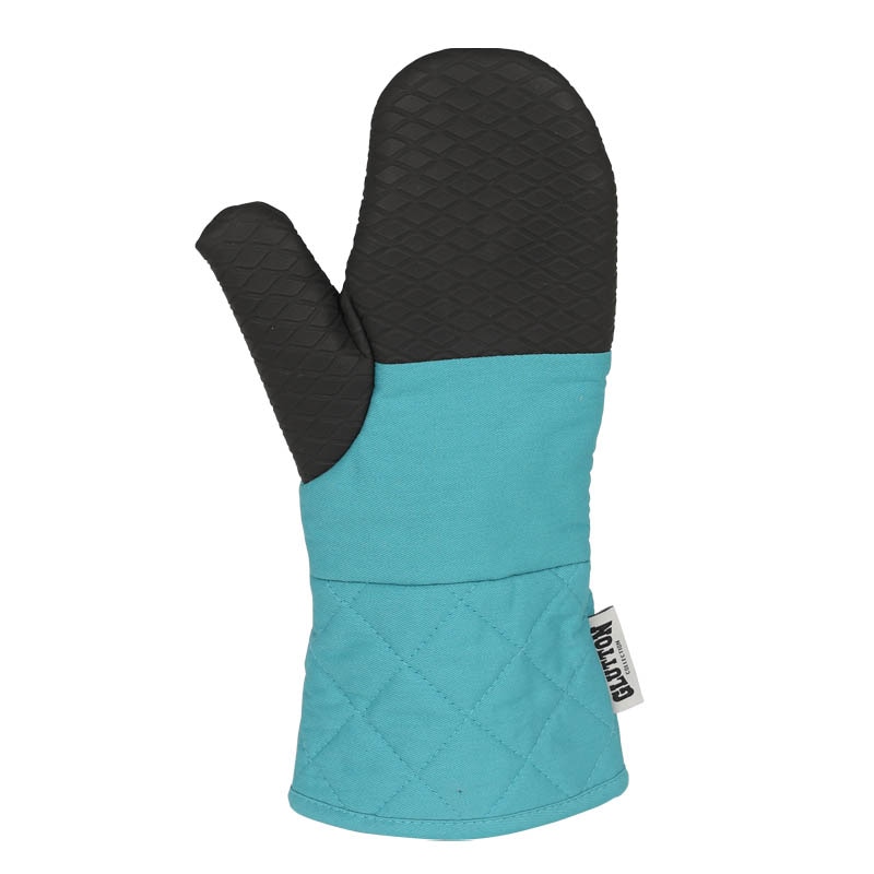 GLUTTON OVEN GLOVE BLUE