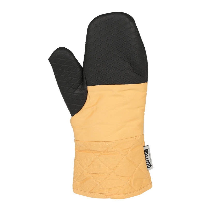 GLUTTON OVEN GLOVE MUSTARD