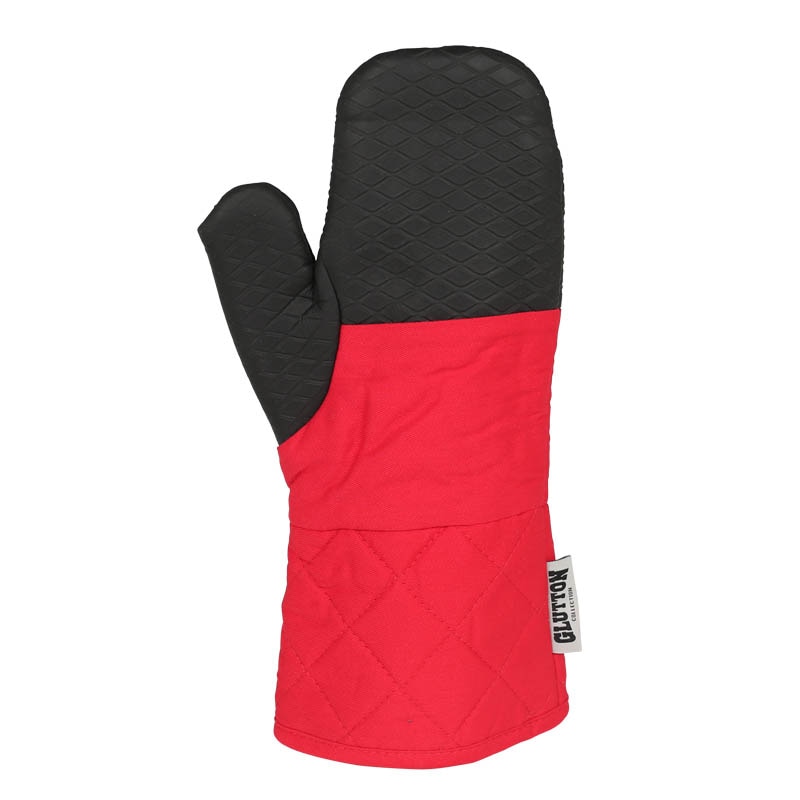 GLUTTON OVEN GLOVE RED